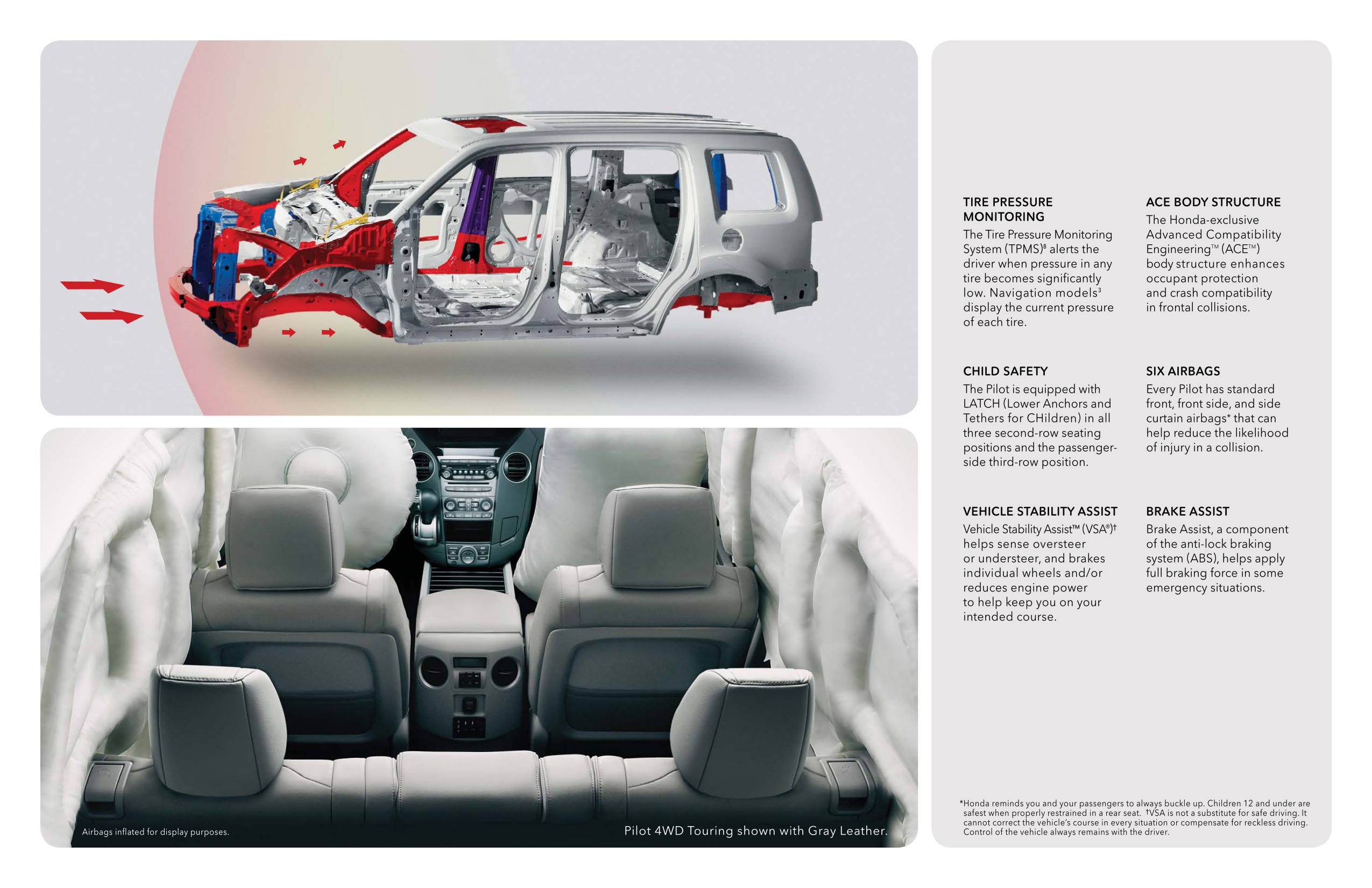 2014 Honda Pilot Brochure Page 5
